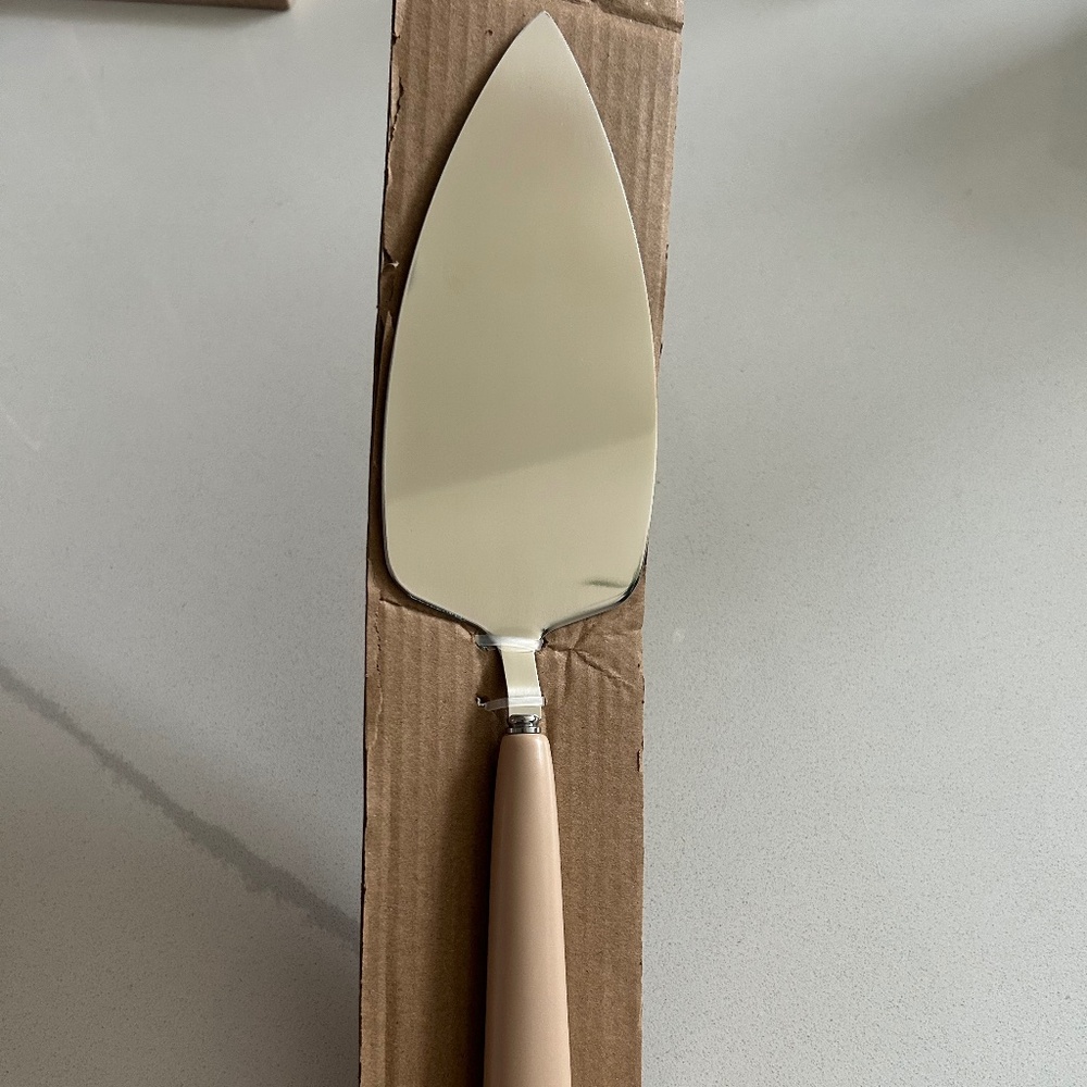 Pie Server in Taupe by Noon & Moon, New in Box